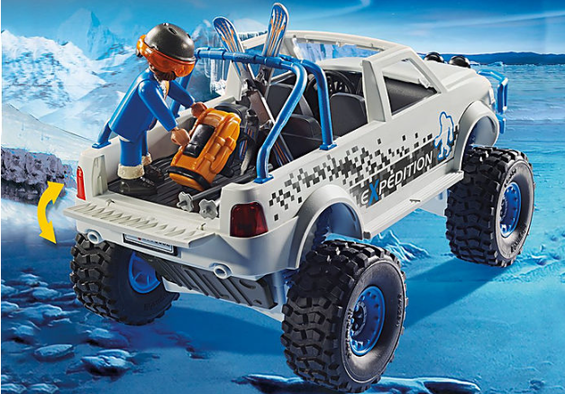 Coche de Expedicion para la Nieve