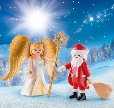 DP Pap Noel con ngel