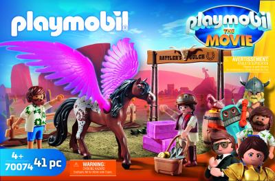 PLAYMOBIL: THE MOVIE Marla, Del y Caballo con Alas