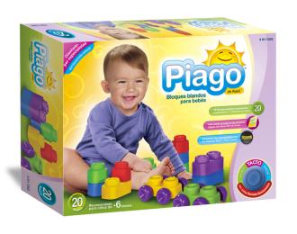 RASTI BLOQUES BLANDOS PARA BEBES - 20 PIEZAS