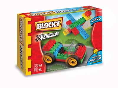 BLOCKY - VEHICULO 1 (40 PIEZAS)