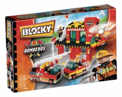 BLOCKY - BOMBEROS 3 - ESTACION CENTRAL (290 PIEZAS)