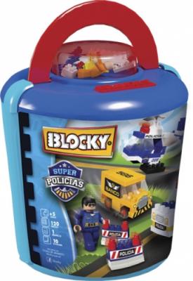 BLOCKY - BALDE SUPER POLICIAS  (120 PIEZAS)