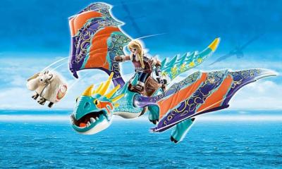 Dragon Racing: Astrid y Tormenta