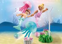 Sirenas Infantiles con Medusas